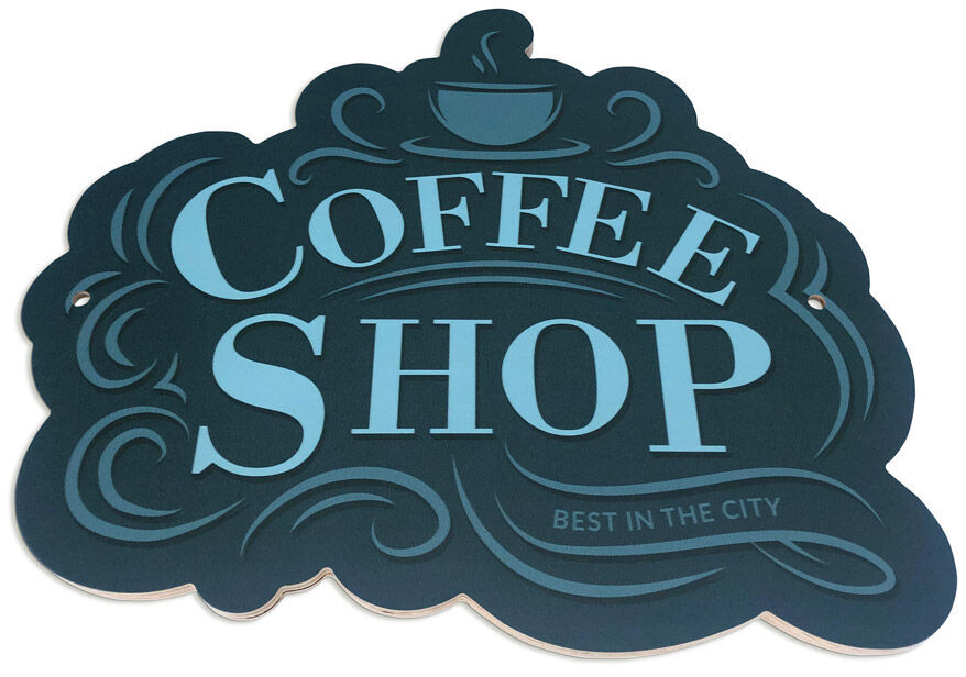 Wooden Sign Features