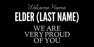 LDS Missionary Welcome Home