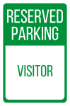 Reserved Parking Aluminum