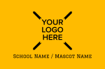 Breakaway Banner - Logo, School, Mascot